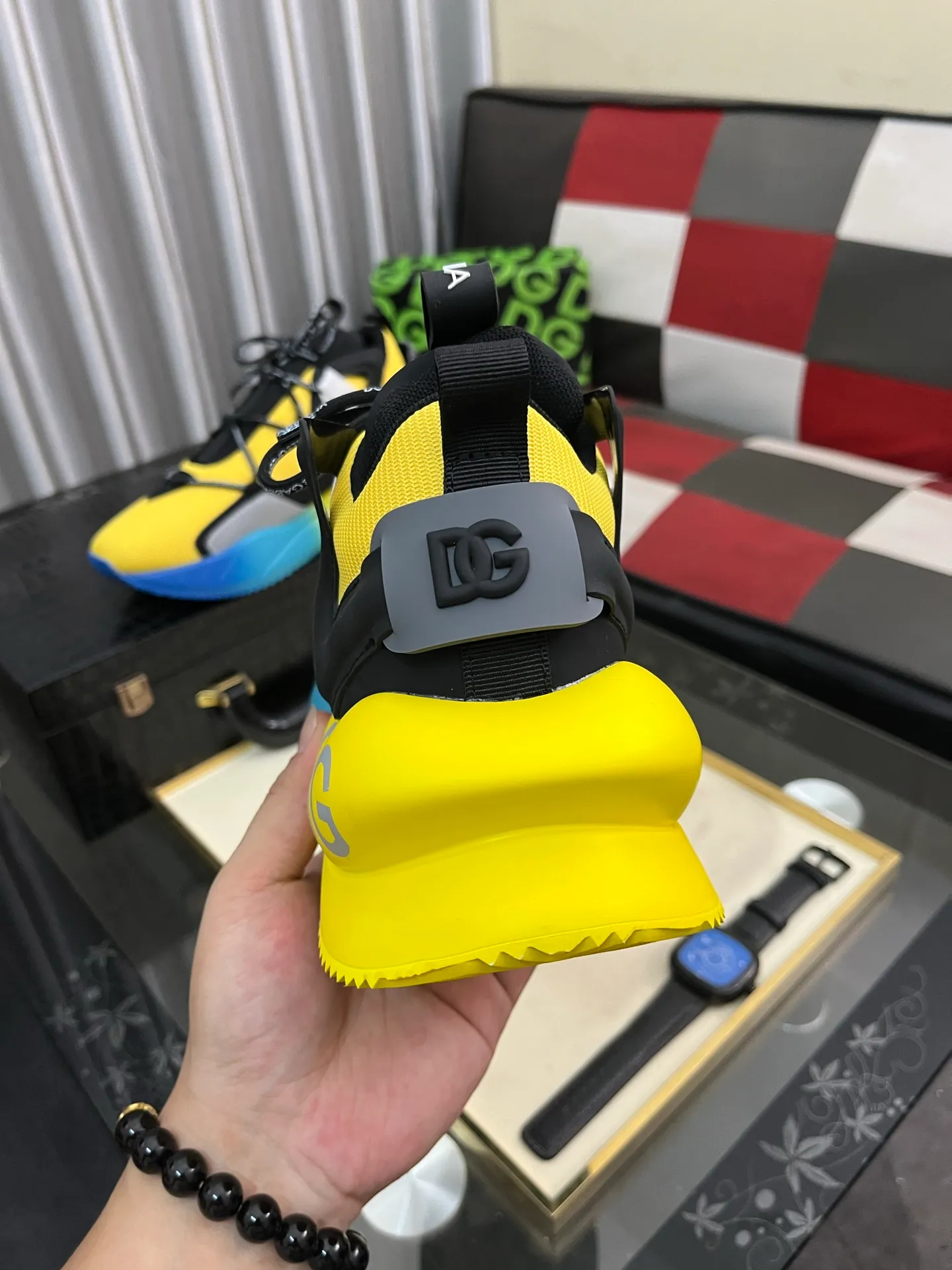 Men's men's shoes 💰540⌚️⌚️【DG～】couple casual shoes 2025z cabinet sales simultaneously 🔶Size: 35-46#️⃣ 🔷2 colors🔜The upper is made of multi-material splicing➕Mesh lining, comfortable and breathable, sole: original comfortable and wear-resistant outsole, ⚠️real thing📱photographed🎬real thing is better📢📢📢